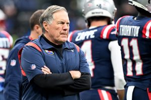Bill Belichick at the game